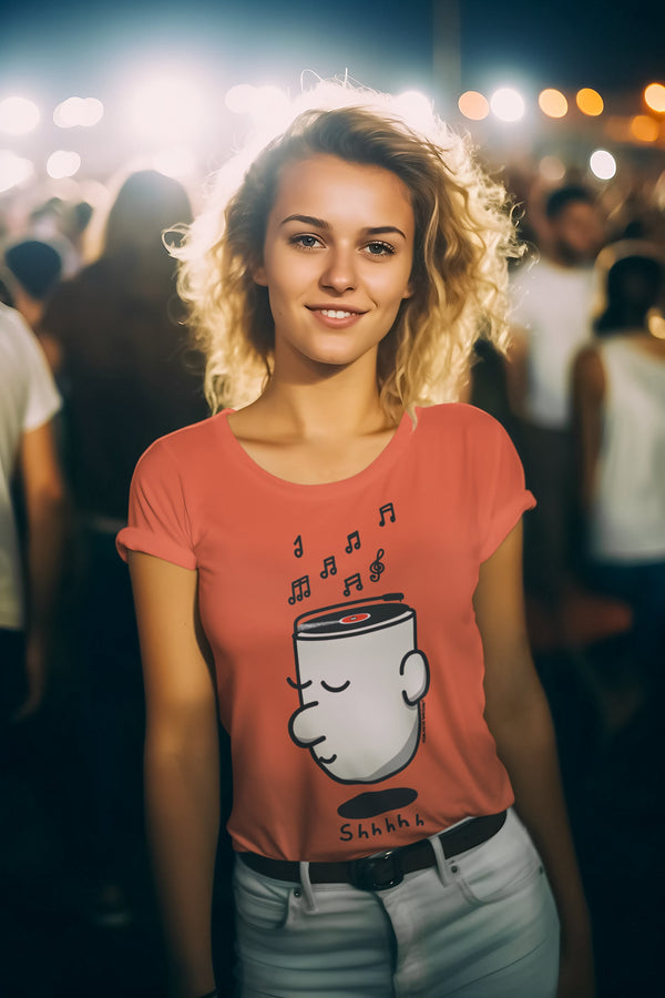 Camisetas de mujer de algodón orgánico con certificado OEKO TEX 100