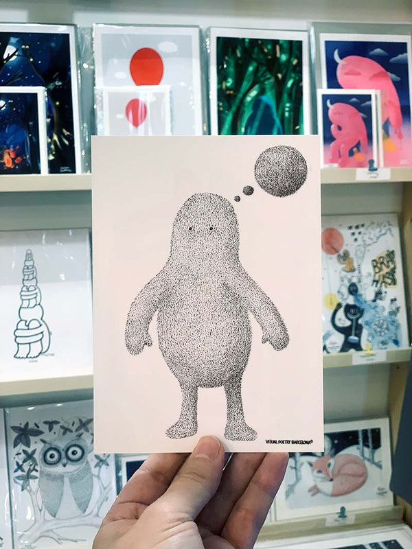 Fine art Print "Pensamientos peludos"