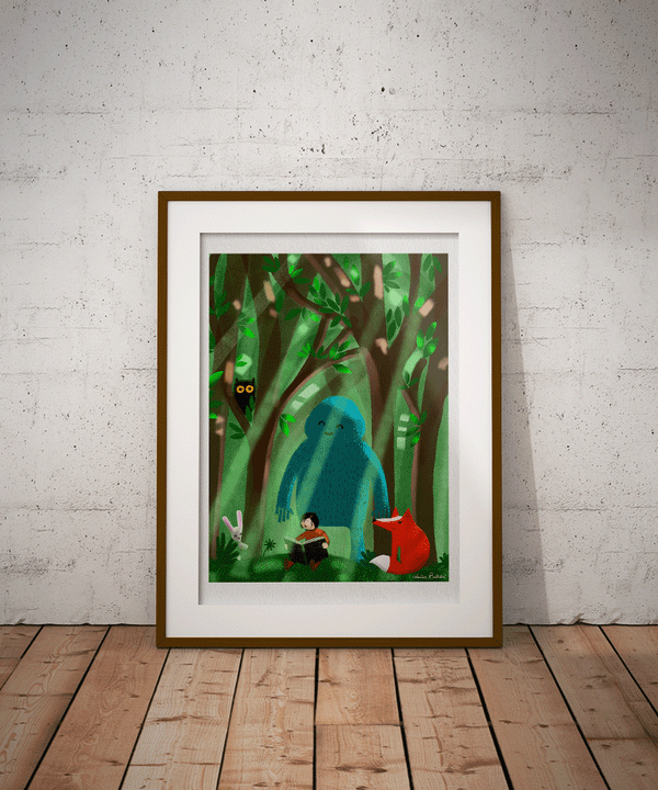 Fine art Print  "Friends"