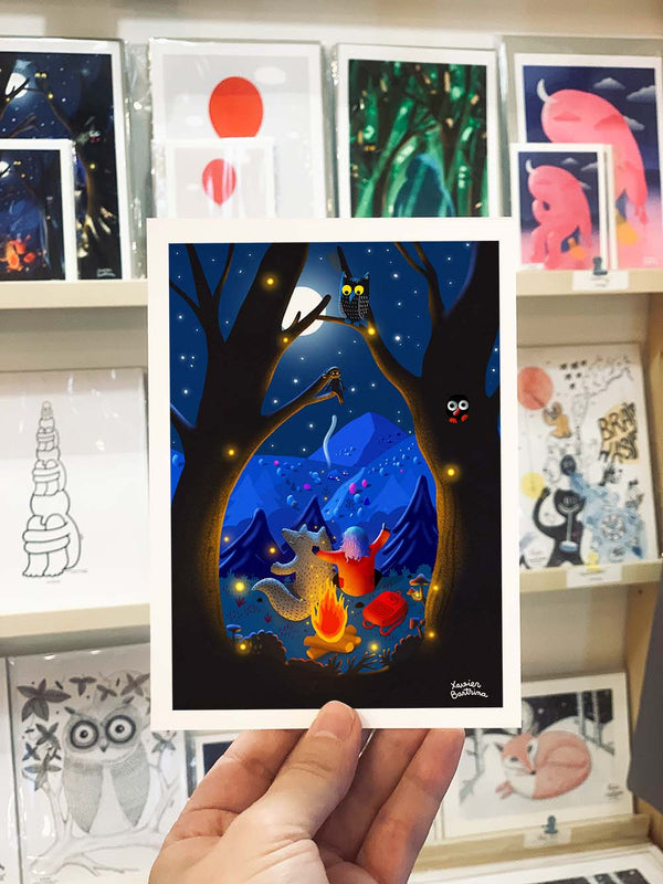 Fine art Print "Campfire"