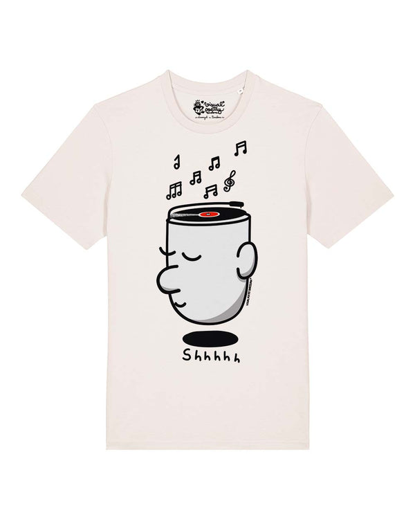 Camiseta Unisex algodón orgánico. "Shhhh"
