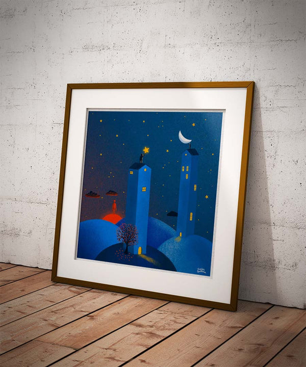 Fine art Print "Skyscrapers"