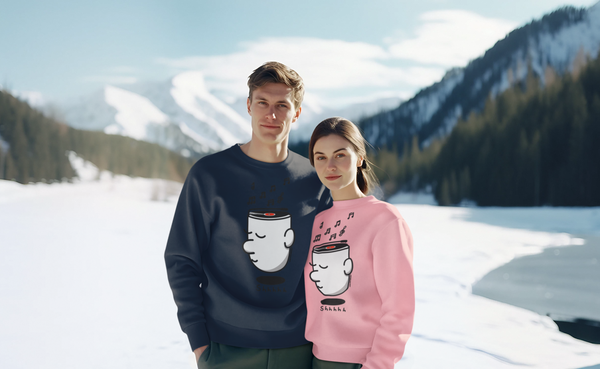 Sudadera unisex algodón orgánico. "Shhhhh"