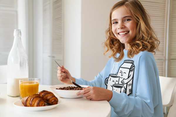 Sudadera niños algodón orgánico. "We are familly"