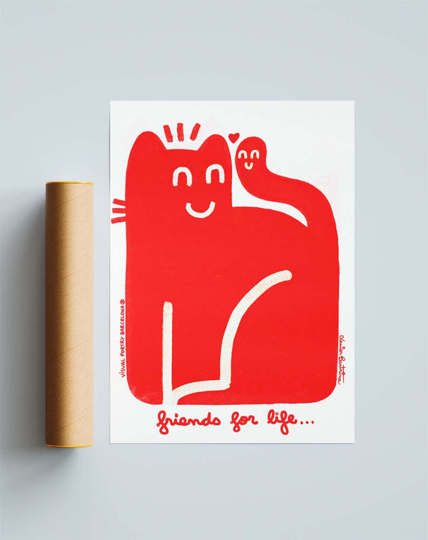 Fine art Print "Friends for life"