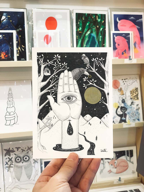 Fine art Print "La mano del ojo"