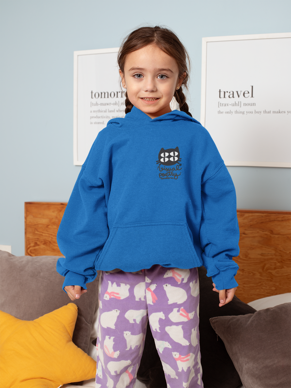 Sudadera capucha  niños algodón orgánico. "Shhhh"