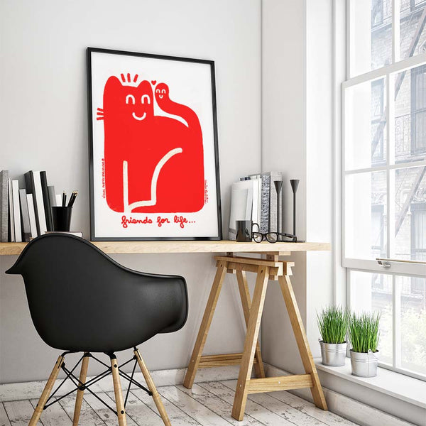 Fine art Print "Friends for life"