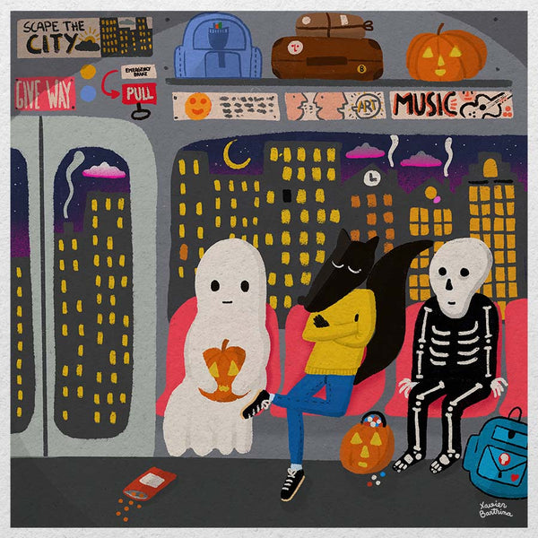 Fine art Print "Subway creatures"