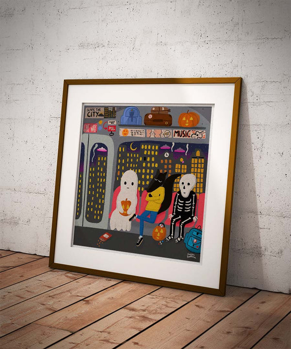 Fine art Print "Subway creatures"