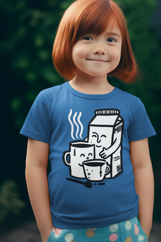 Camiseta niños algodón orgánico. "We are familly"