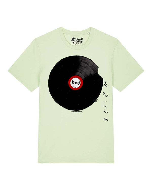 Camiseta Unisex algodón orgánico. "Vinilo"
