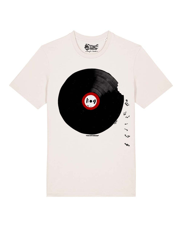 Camiseta Unisex algodón orgánico. "Vinilo"