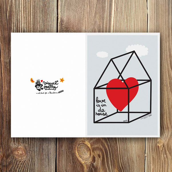 Fine art Print  "Love is in da house"