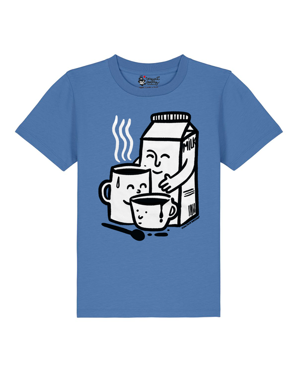 Camiseta niños algodón orgánico. "We are familly"
