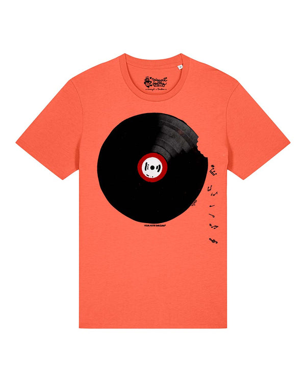 Camiseta Unisex algodón orgánico. "Vinilo"