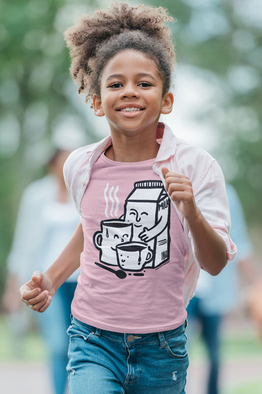 Camiseta niños algodón orgánico. "We are familly"