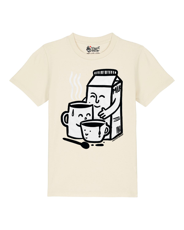 Camiseta niños algodón orgánico. "We are familly"
