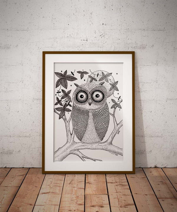 Fine art Print "Owl spirit"
