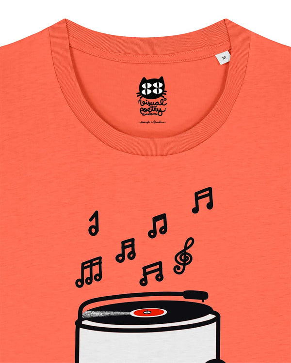 Camiseta Unisex algodón orgánico. "Shhhh"