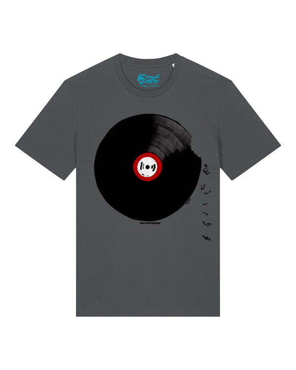 Camiseta Unisex algodón orgánico. "Vinilo"