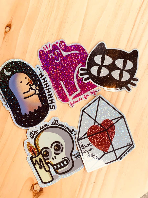 Pack 5 Pegatinas de vinilo