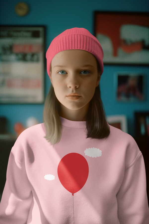 Sudadera niños algodón orgánico. "Please stay"