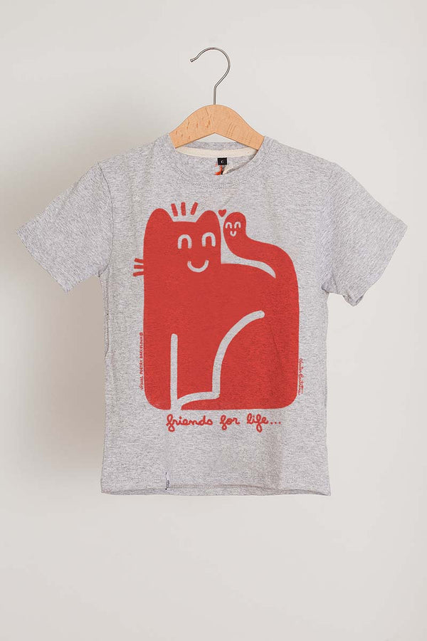 Camiseta niño niña. “Friends for life”