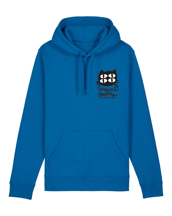 Sudadera capucha unisex algodón. "Shhhh"