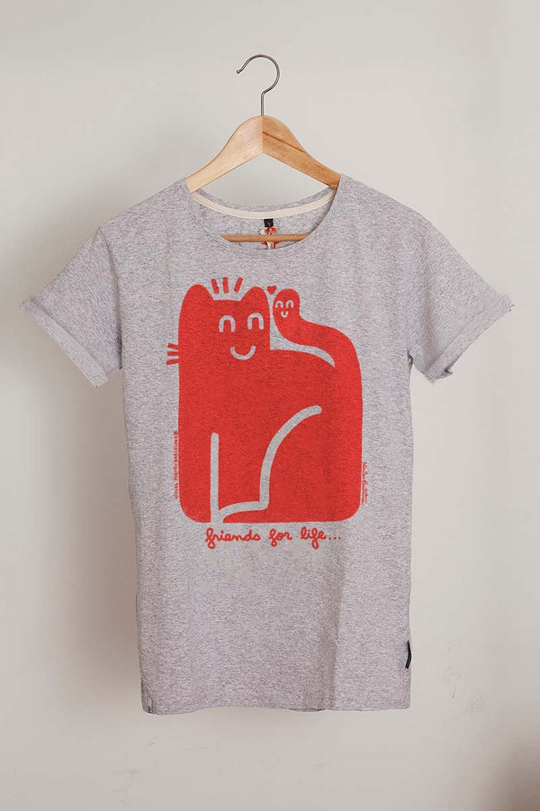 Camiseta mujer. “Friends for life”