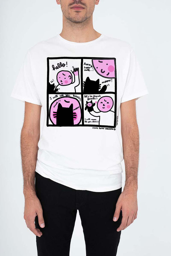 Camiseta hombre. "Amigo imaginario"