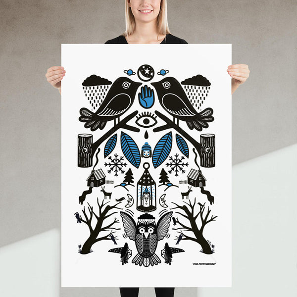 Fine art Print "Night magic"