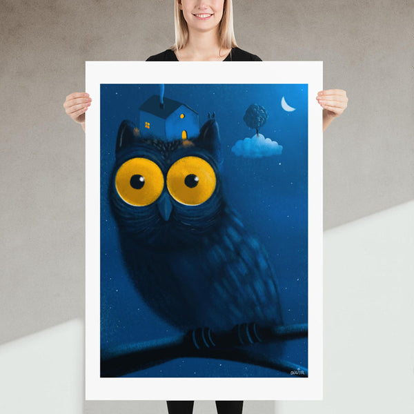 Fine art Print "Night owls"
