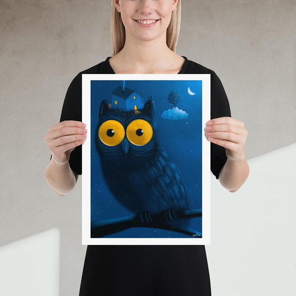 Fine art Print "Night owls"