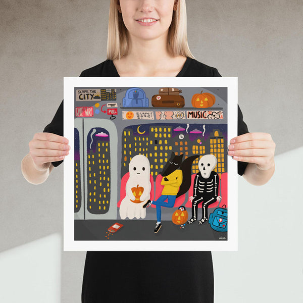 Fine art Print "Subway creatures"
