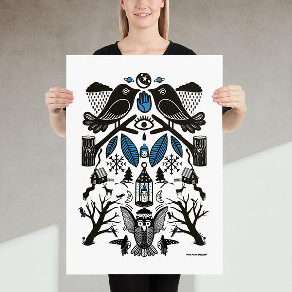 Fine art Print "Night magic"