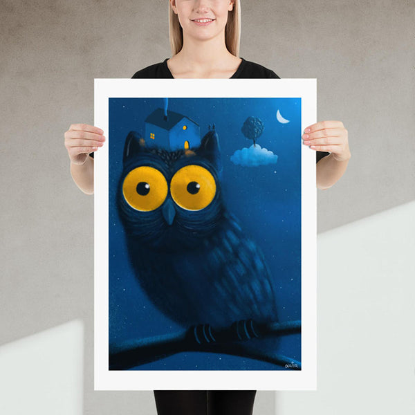 Fine art Print "Night owls"