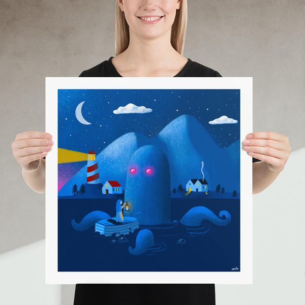 Fine art Print "Northern sea creatures"