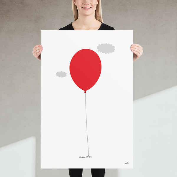 Fine art Print "Please stay"