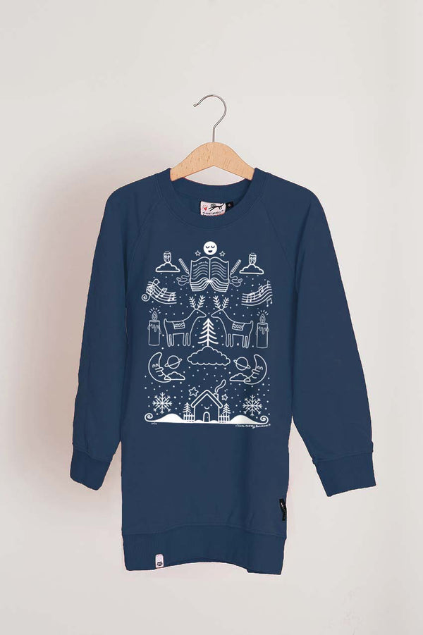Sudadera larga. “Un cuento de invierno”