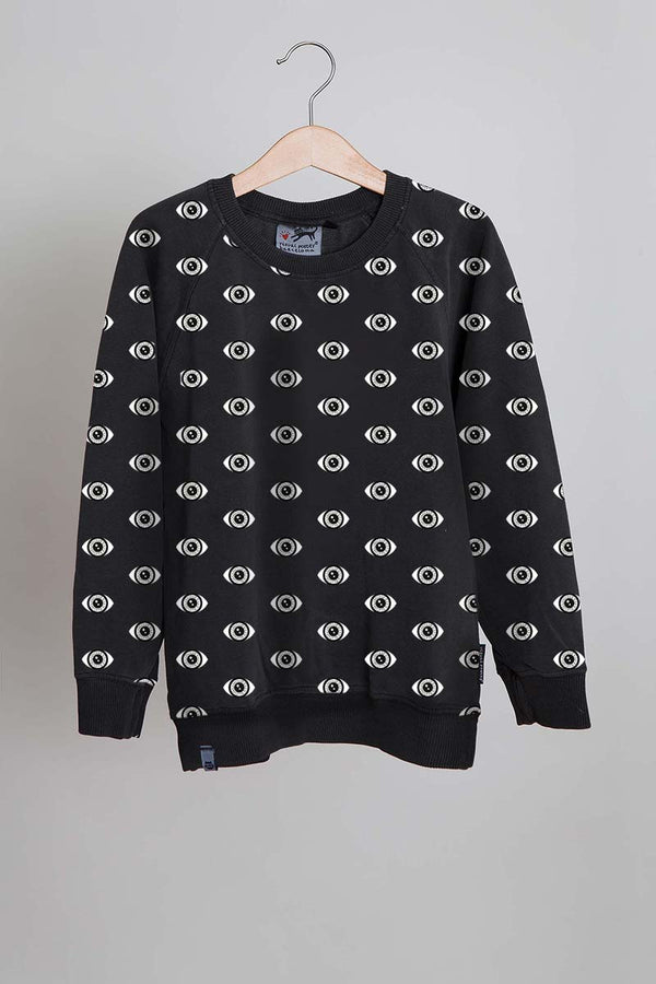 Sudadera niños. “Eyes in the dark”