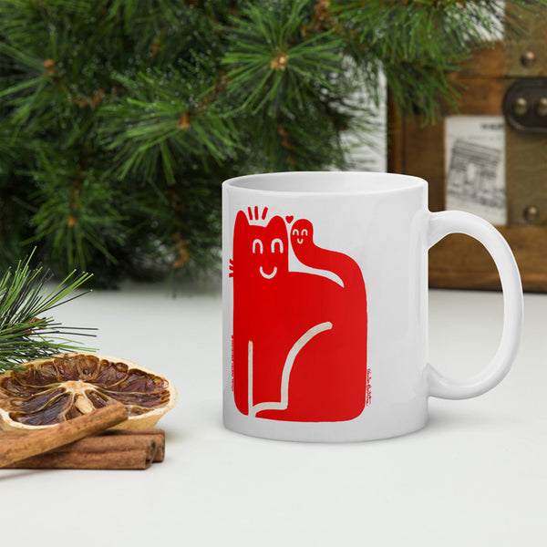 TAZA / MUG. "Friends for life"