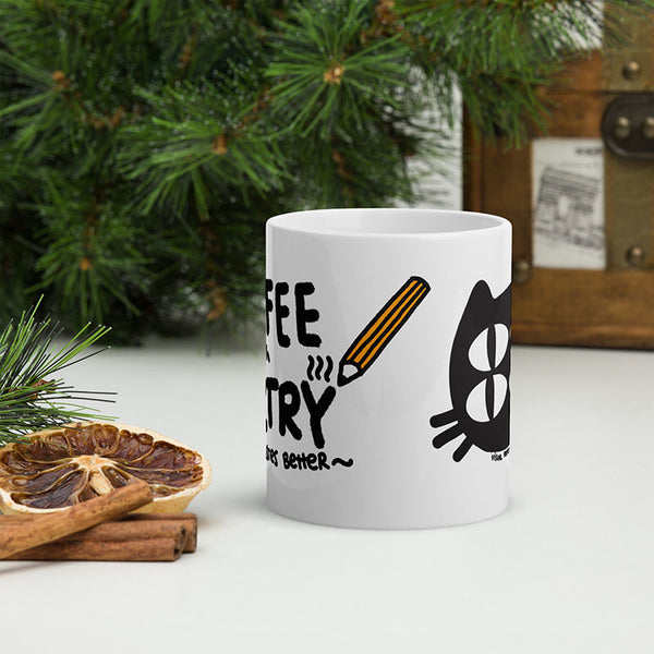 TAZA / MUG. "Gato cuántico"