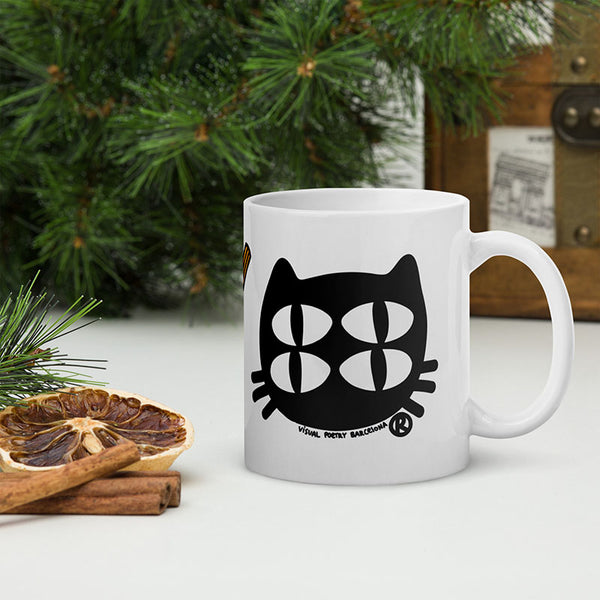 TAZA / MUG. "Gato cuántico"