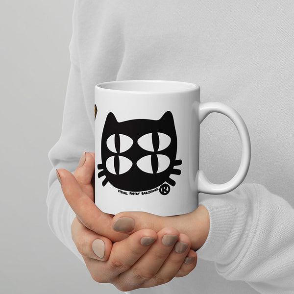 TAZA / MUG. "Gato cuántico"